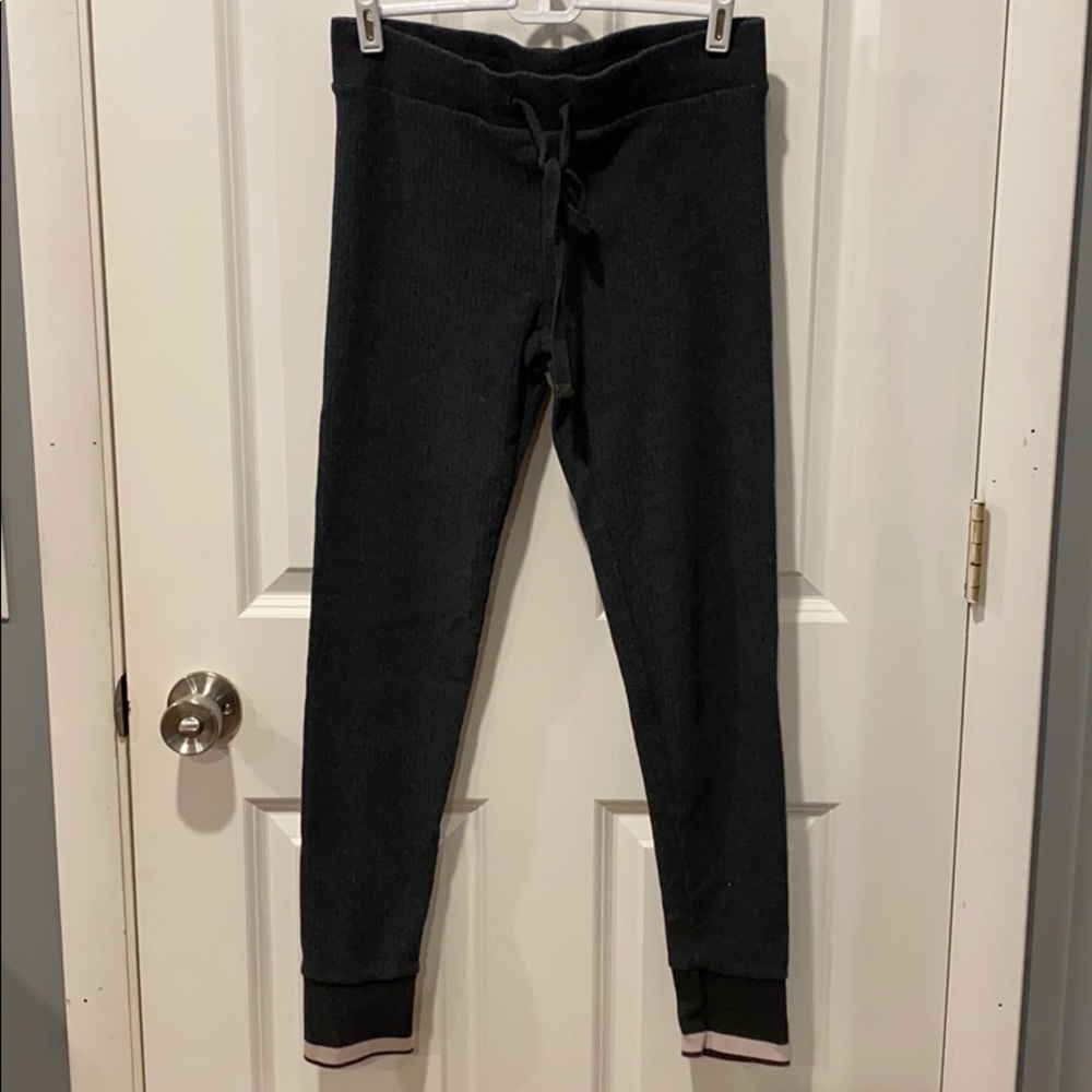 Gap Body Cozy Ribbed Gray skinny legging